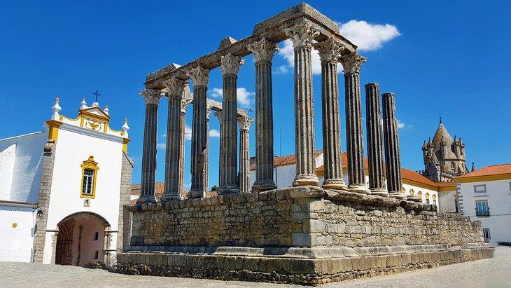 Templo romano en Évora