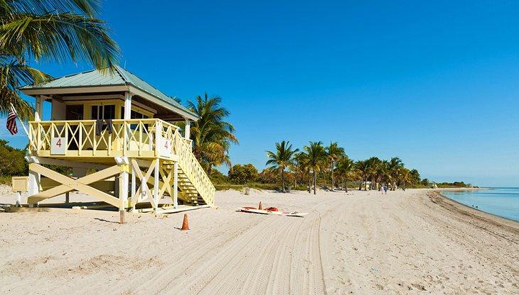 Crandon Park Beach en Key Biscayne