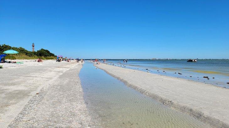 Lighthouse Beach en la Isla Sanibel