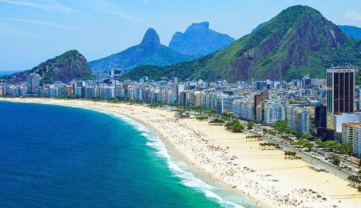 Playa Copacabana en Río de Janeiro
