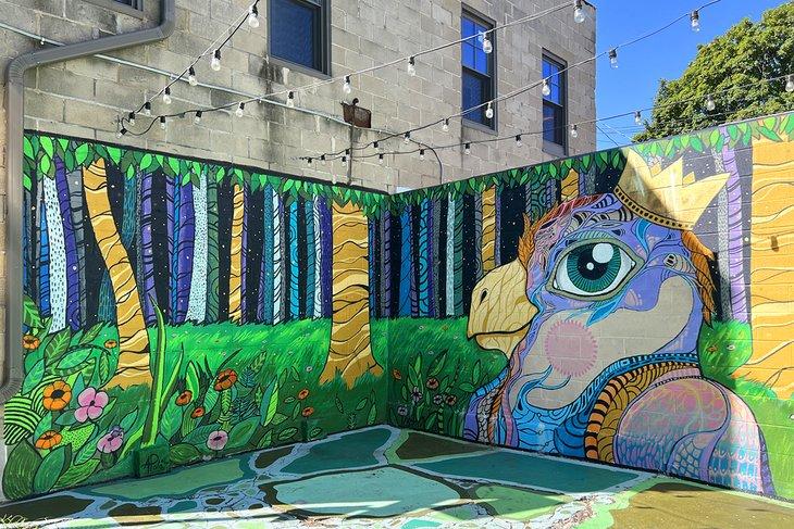 Mural en el Royal Square District