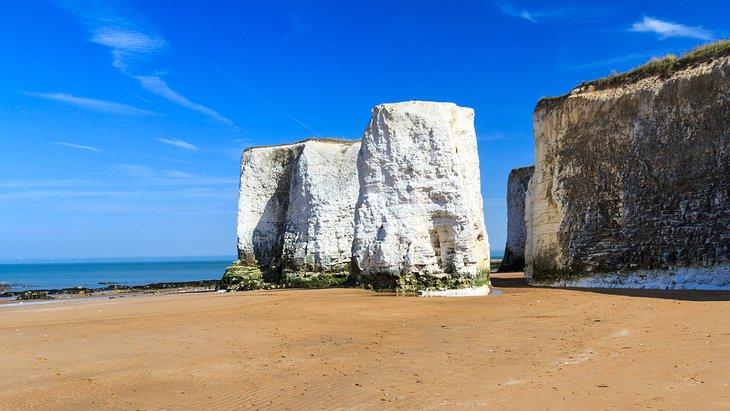 Kreidefelsen am Botany Bay Beach