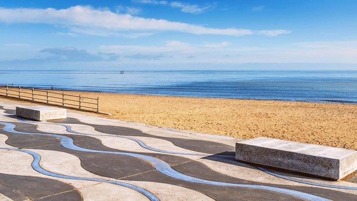 Promenade an den Ramsgate Main Sands