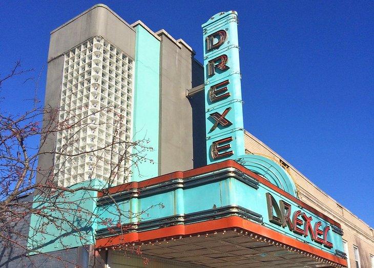 El histórico Teatro Drexel en Bexley