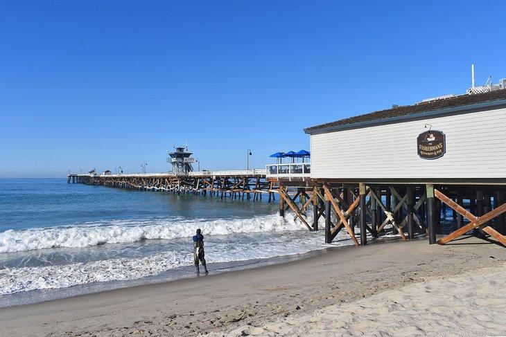 Playa de la Ciudad de San Clemente y Pier
