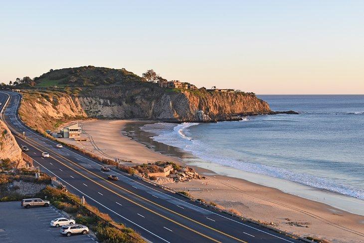 Highway Pacific Coast en Laguna Beach