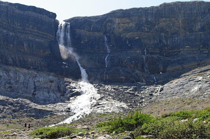Cascadas del Glaciar Bow