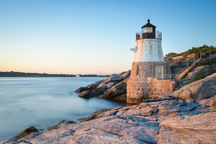 Phare de Castle Hill à Newport, RI