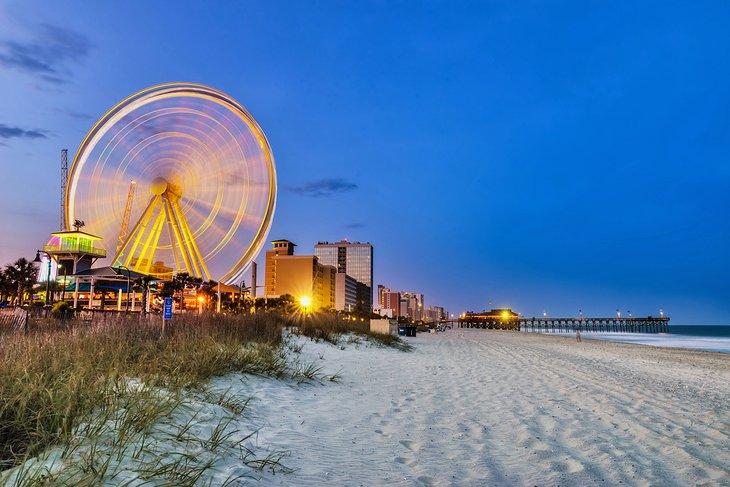 Myrtle Beach au crépuscule