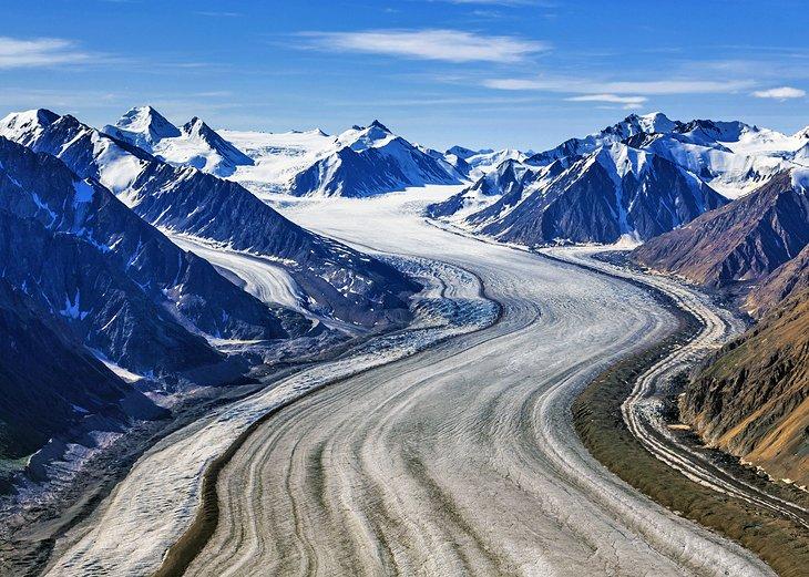 Glaciar Kaskawulsh en el Parque Nacional Kluane