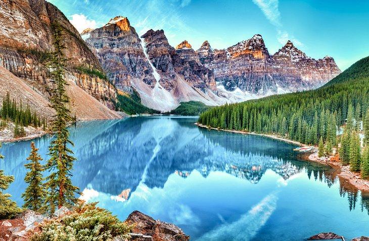 Lago Moraine, Parque Nacional de Banff