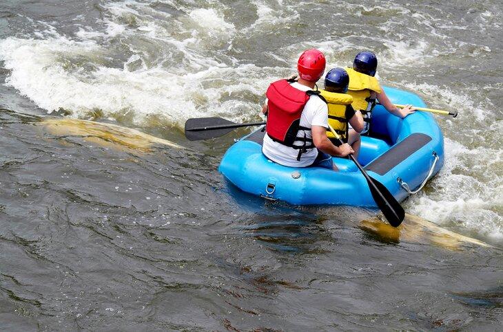 Rafting en el East Race Waterway