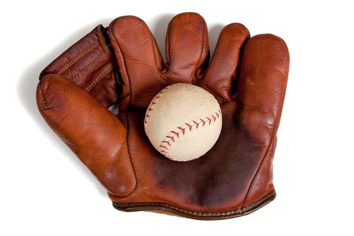 Ancien gant de baseball