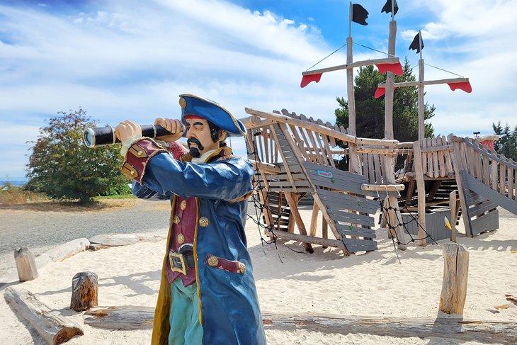 Zona de juegos en Fay Bainbridge