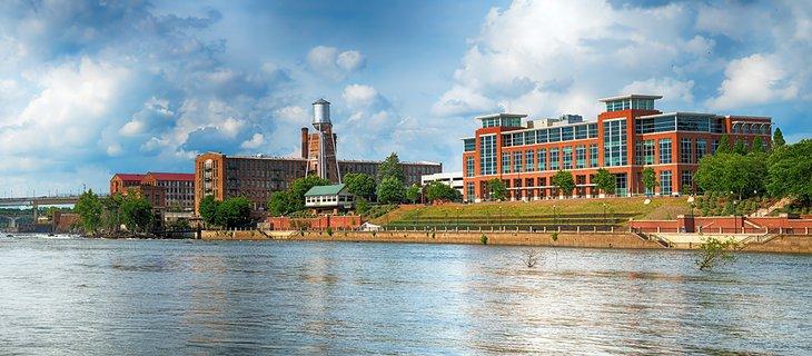 Vista panorámica del Chattahoochee RiverWalk