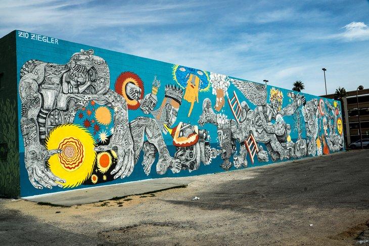 Mural à Las Vegas