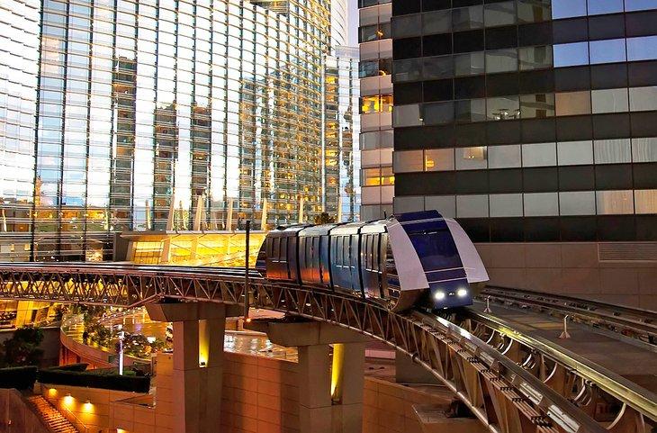 Tram gratuit à Las Vegas