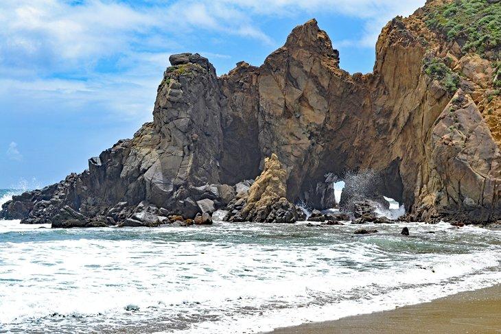 Playa Pfeiffer cerca del Camping y Resort Fernwood