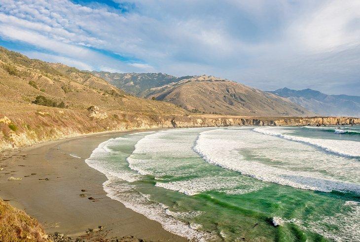 Playa Sand Dollar cerca del Camping Plaskett Creek