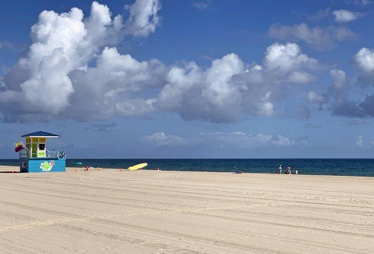 Sable doré et présentations à Pompano Beach