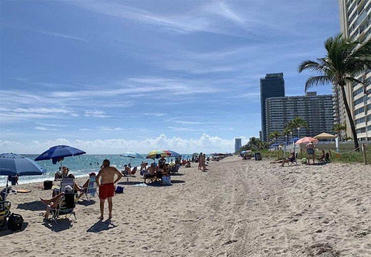 Une journée animée à Hallandale Beach
