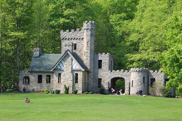 Squire's Castle en Willoughby Hills, Ohio