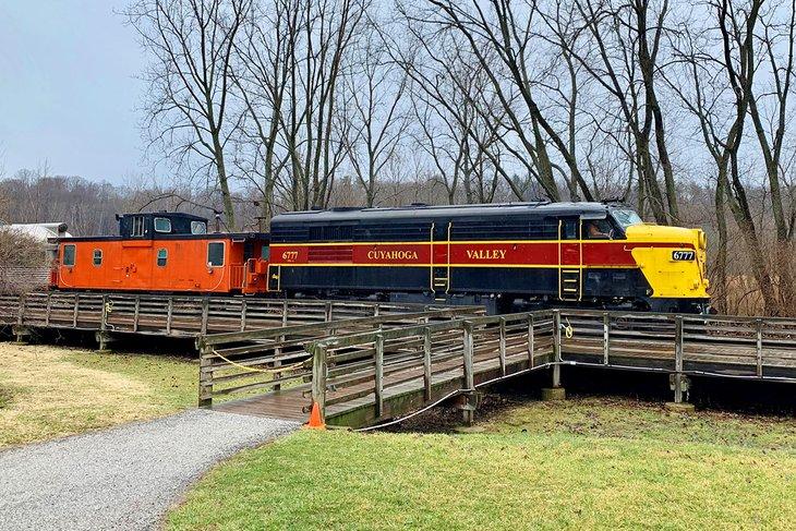 Cuerpo de Ferrocarril Escénico de Cuyahoga Valley