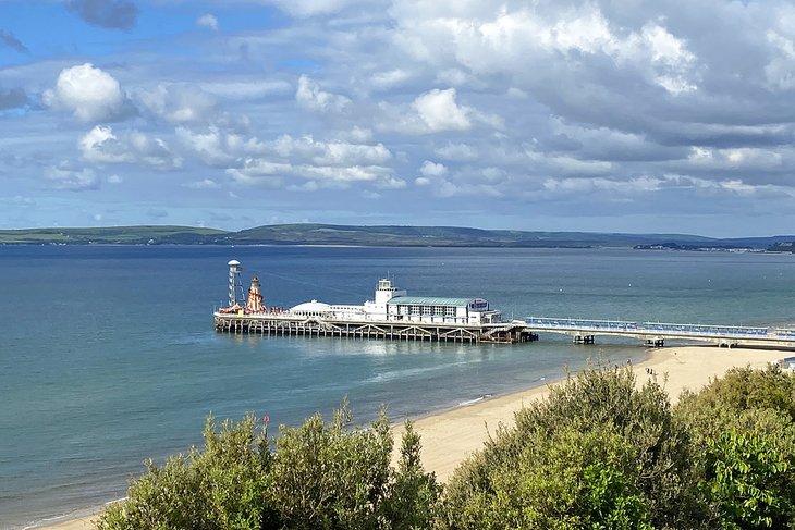 Vista del muelle de Bournemouth