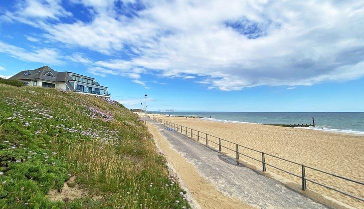 Hermosa playa en Bournemouth
