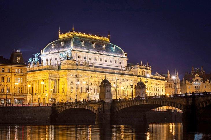 El Teatro Nacional en Praga