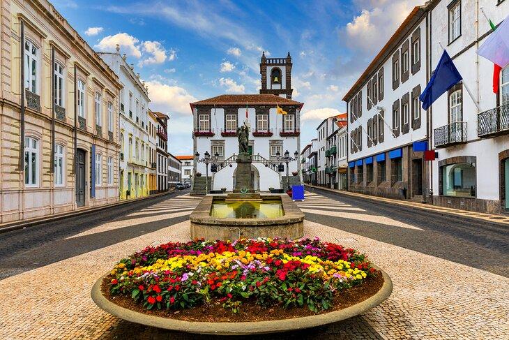 Casa de la ciudad de Ponta Delgada en los Azores