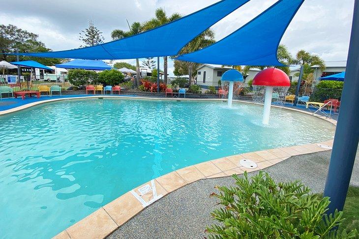 Piscina en el Big 4 Caloundra Holiday Park