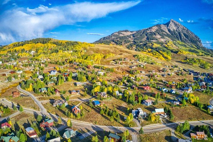 Crested Butte, Colorado en otoño