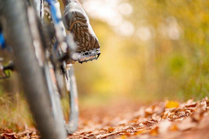 Ciclista de montaña