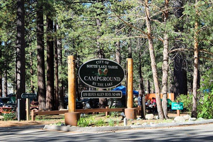 Campground junto al Lago