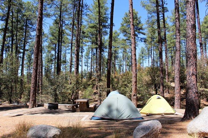 Camping White Spar
