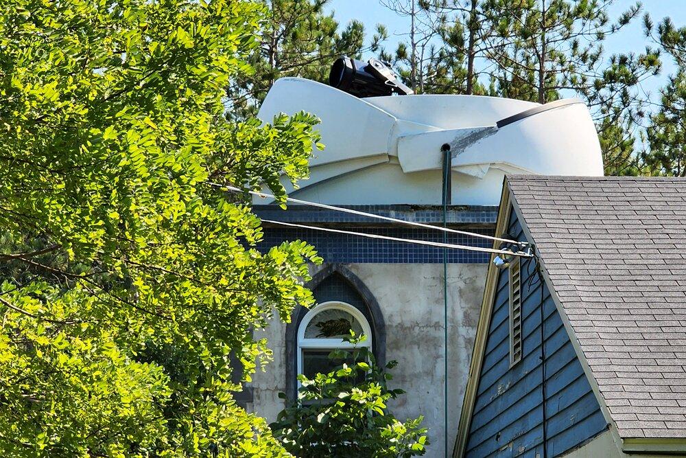 Télescope de l'Observatoire Blueberry Pond | Photo Copyright: Lura R Seavey