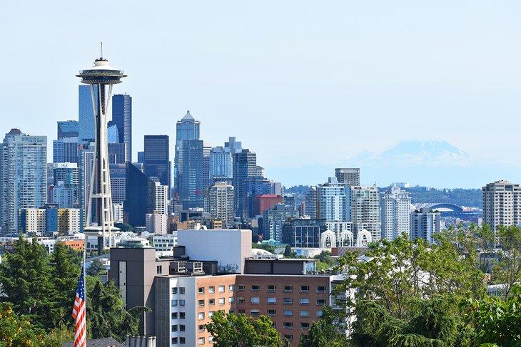 Horizonte de Seattle desde Kerry Park
