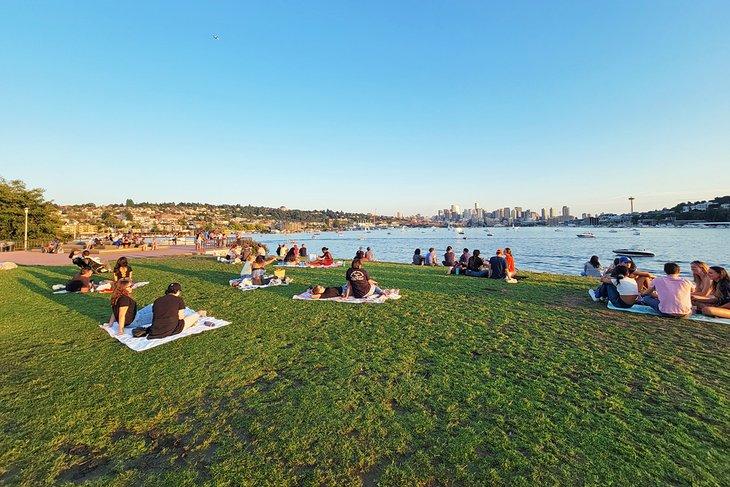 Picnic en Gas Works Park
