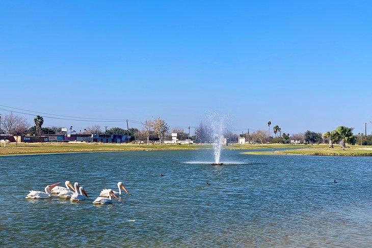 Lago Town en el Parque de los Bomberos