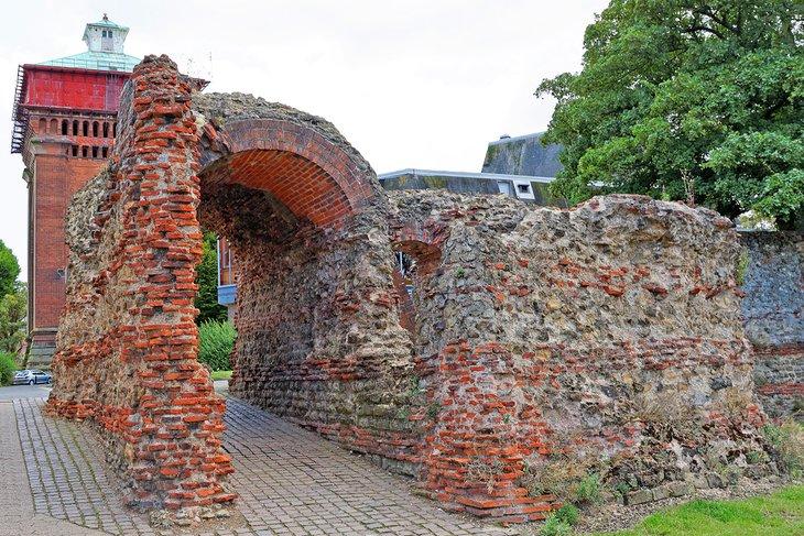 Murallas Romanas en Colchester