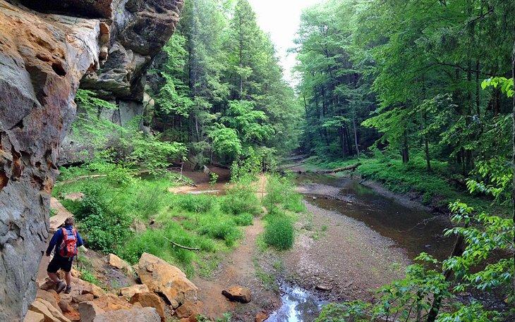 Senderismo en Hocking Hills