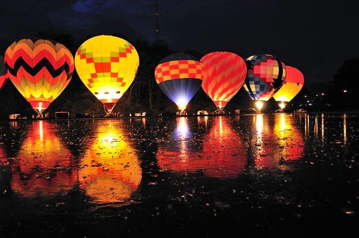 Globos aerostáticos en Cincinnati, Ohio