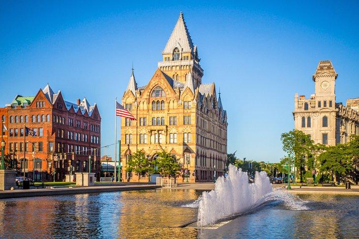 Plaza Clinton, Downtown Syracuse