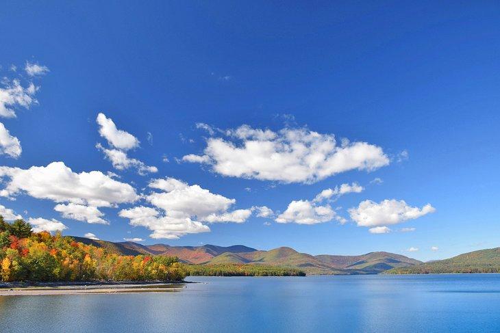 Embalse Ashokan en el norte del estado de Nueva York
