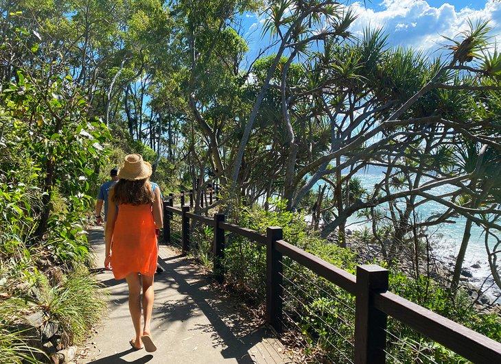 Sendero en el Parque Nacional de Noosa