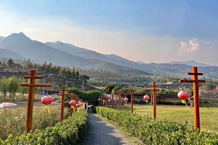 Campagne à Pai le long de la boucle Mae Hong Son