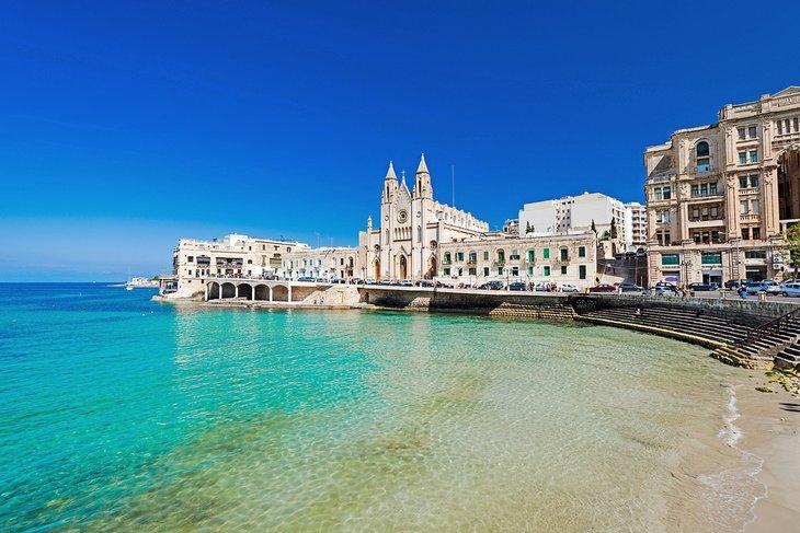 Bahía de Balluta en San Julián