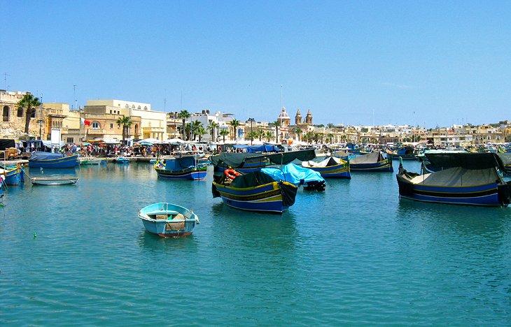 El pueblo pesquero de Marsaxlokk