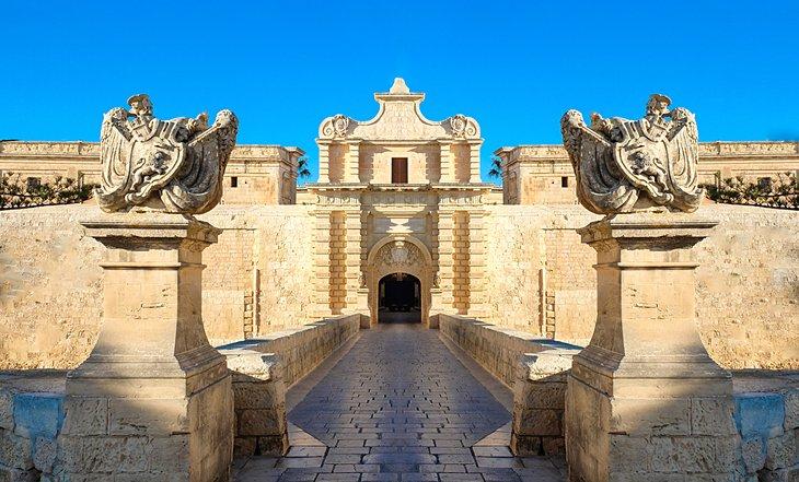 Ciudad medieval amurallada de Mdina